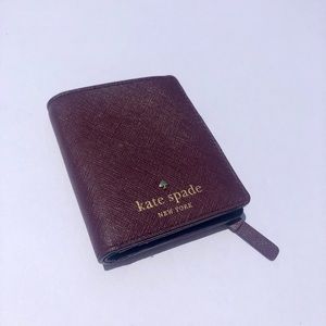 Kate Spade New York Leather Small Snap Wallet